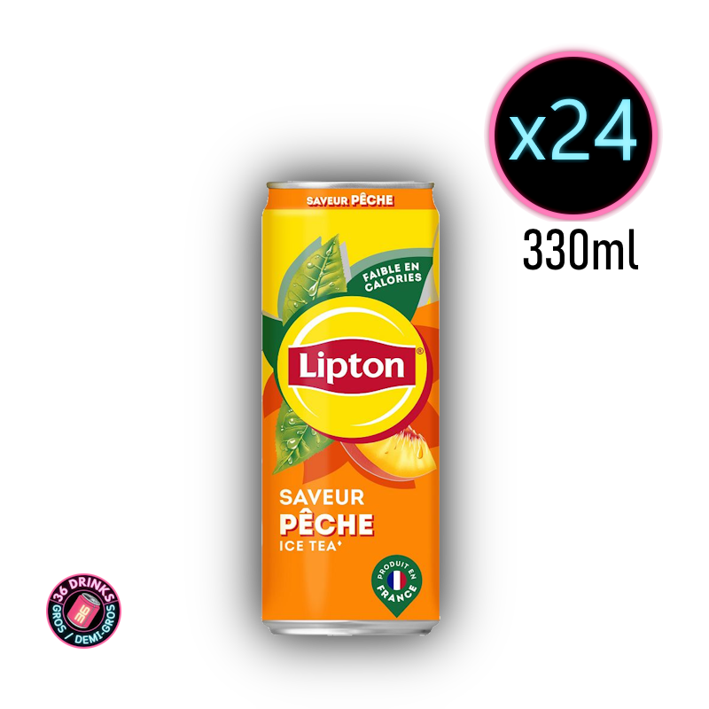 Lipton Pêche 24 x 33cl