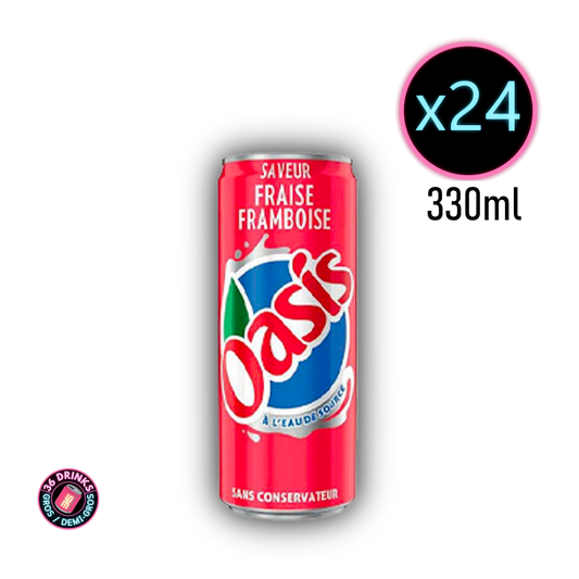 Oasis Fraise Framboise 24 x 33cl