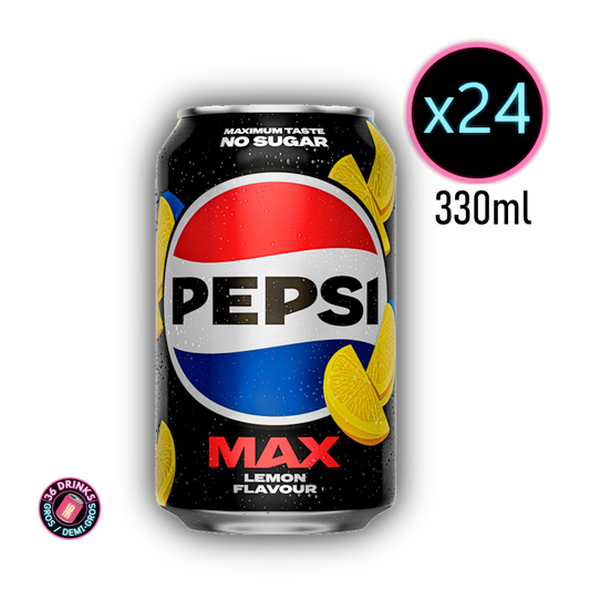 Pepsi Max Lemon 24 x 33cl