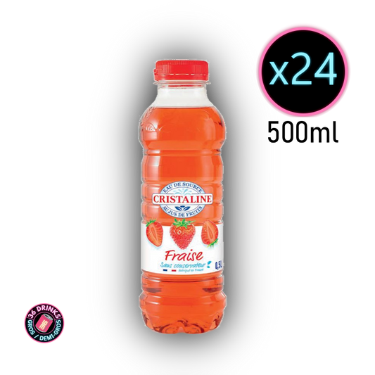 Cristaline Fraise 24 x 50cl