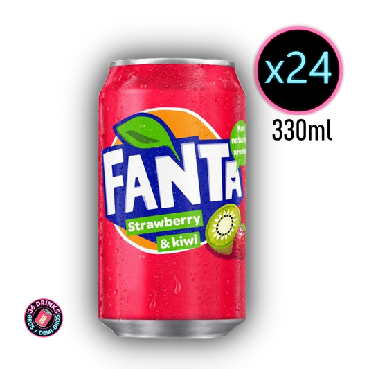 Fanta Fraise Kiwi 24 x 33cl