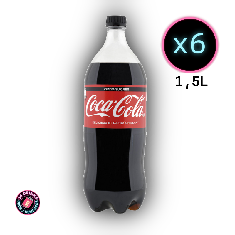 Coca Cola Zéro 6 x 1.5L